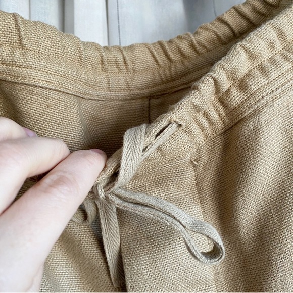 ❌SOLD❌ MATTEO Los Angeles Linen Cropped Pants - Picture 4 of 12